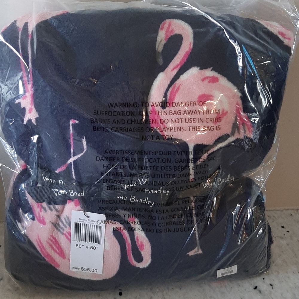Vera Bradley throw blanket